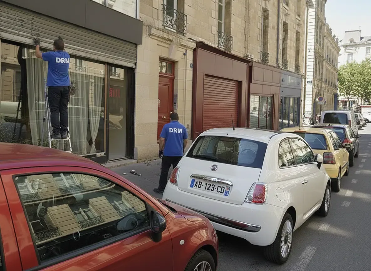 Déblocage de rideau métallique bloqué à Paris 7 Déblocage de rideau métallique bloqué à Paris 7