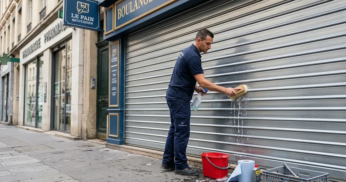 Entretien et maintenance de rideau métallique à Paris 7